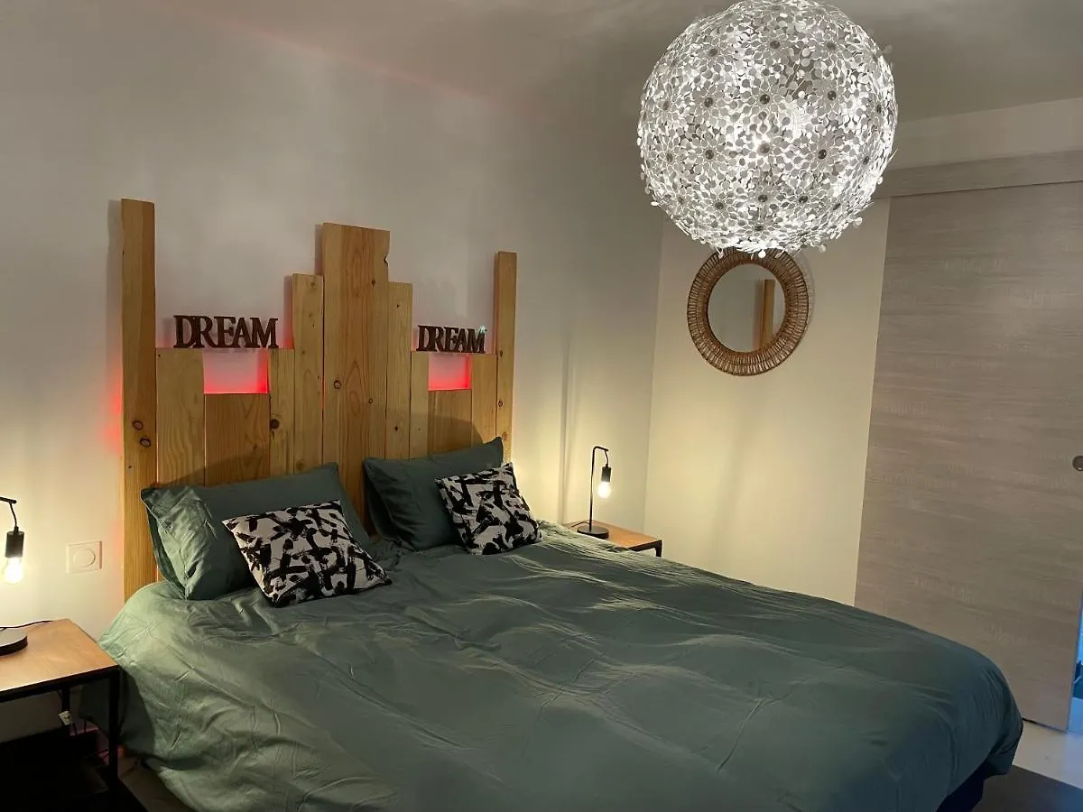 Reve De Panda Avec Sauna Et Jacuzzi Privatif Abrest Apartment
